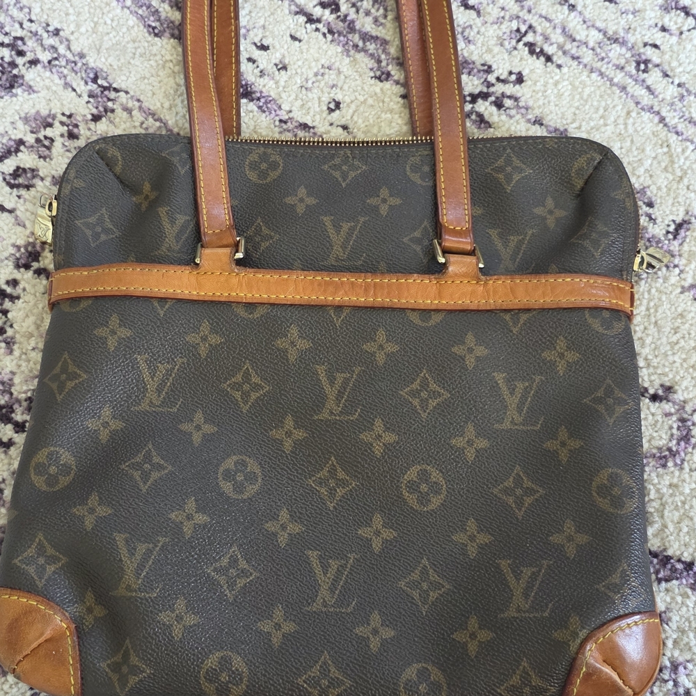 Louis Vuitton Brown Monogram Tote